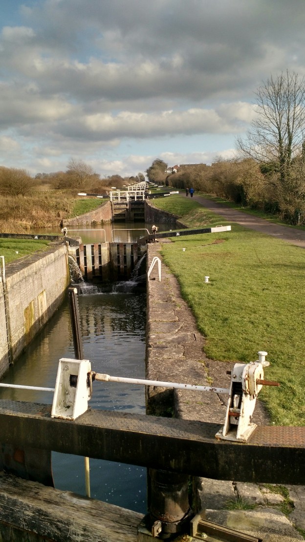 Just west of Lock 14