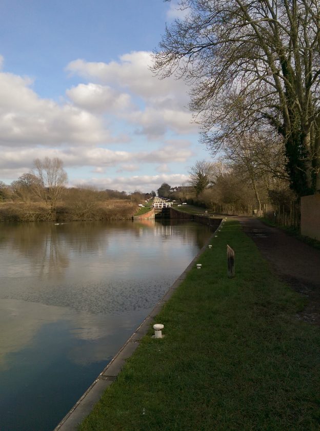 Just after lock 14