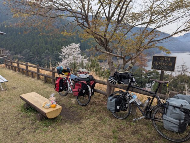 Cycling to うめキャンプ村